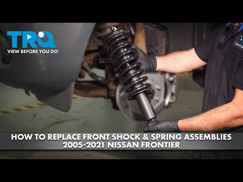 How to Replace Front Shock &amp; Spring Assemblies 2005-2021 Nissan Frontier