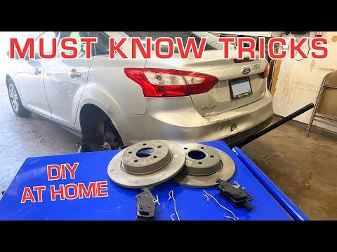 How to Replace Rear Brakes on a 2012-2018 Ford Focus – Step-by-Step DIY