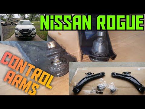 How to replace the front control arms on a 2017 Nissan Rogue