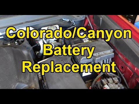 How to Replace the Battery on a 2015-2025 GMC Canyon (12V Under-Hood Battery) (Engine: V6 3.6L)