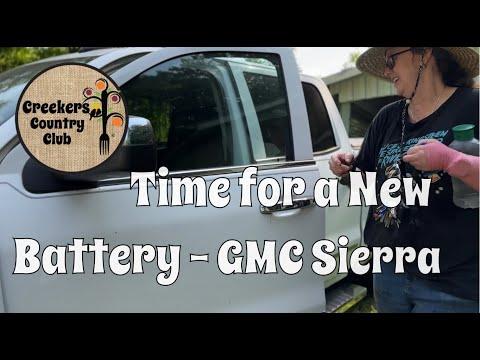 How to Replace the Battery on a 2007-2026 GMC Sierra 1500 (Engine: V8 6.2L)
