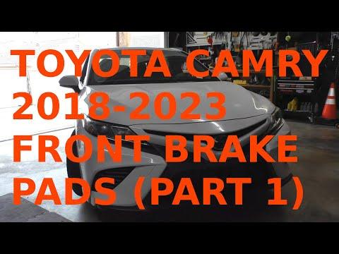 Toyota Camry 2018-2023 2.5 L - Replacing (Only) Front Brake Pads