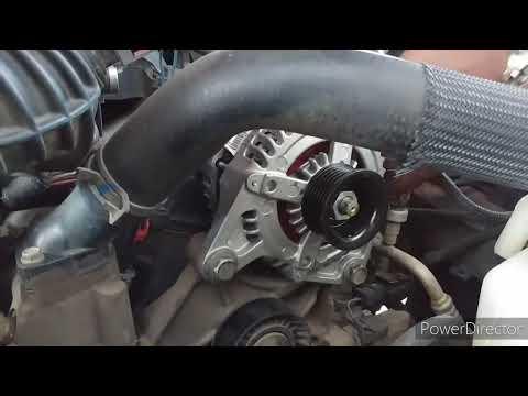 How To Replace &amp; Install 3.8 Jeep Wrangler Alternator (2007 - 2011)