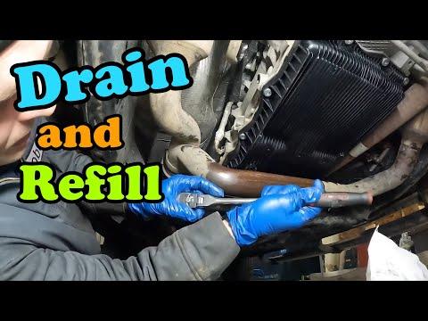 2013-2018 Dodge Ram 1500 8 speed Transmission Fluid Change DIY Drain and Refill