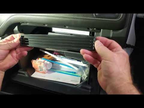 How to change your cabin air filter on a 2019 GMC Canyon