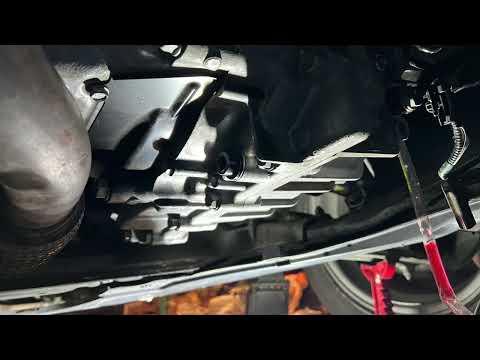 2019 Accord Hybrid transmission fluid change, push button transmission without a dipstick fill point