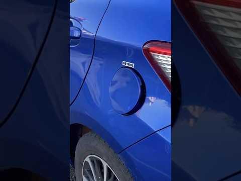 How to open the fuel cap / fuel door on a Toyota Yaris.  #toyota #driving #yaris  #tips #automobile