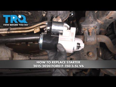 How to Replace Starter 2015-2020 Ford F-150 3.5L V6