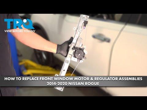 How to Replace Front Window Regulators on a 2008-2015 Nissan Rogue by Orion
