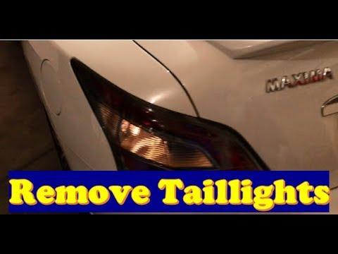 How to Replace Rear Turn Signal Bulbs on a 2016-2018 Nissan Maxima (Bulb vs LED)