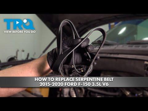 How to Replace the Serpentine Belt on a 2017-2026 Ford F-150 (Engine: V6 3.5L)