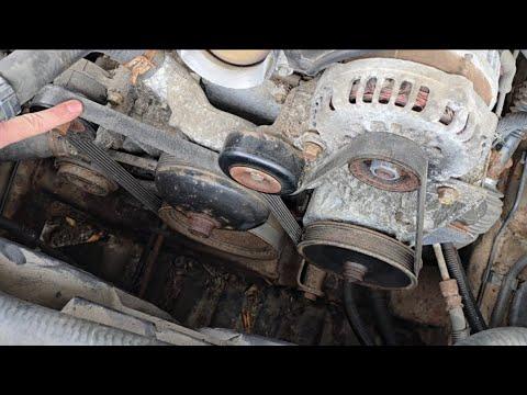 Serpentine belt replacement, 07 - 13 Chevy Silverado &amp; GMC Sierra