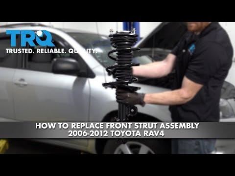 How To Replace Front Strut Assembly 2006-2012 Toyota RAV4