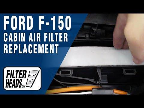 How to Replace Cabin Air Filter 2016 Ford F-150 | AQ1251