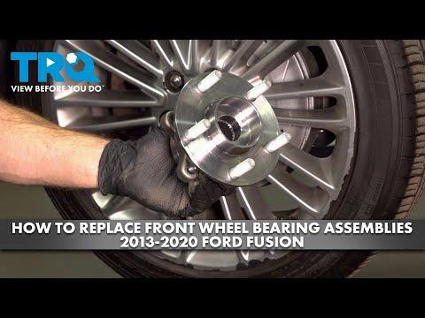 How to Replace Wheel Bearings (Hub Assembly) on a 2015 Ford Fusion