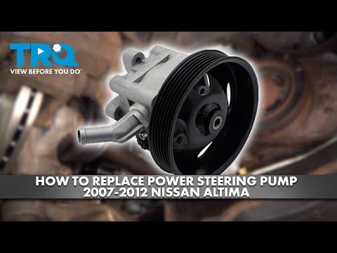 How to Replace Power Steering Pump 2007-2012 Nissan Altima