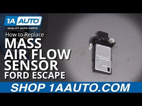 How to Replace Mass Air Flow Sensor 05-12 Ford Escape