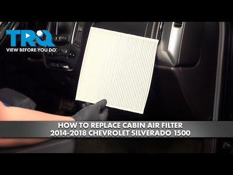 How to Replace Cabin Air Filter 2014-2018 Chevrolet Silverado 1500