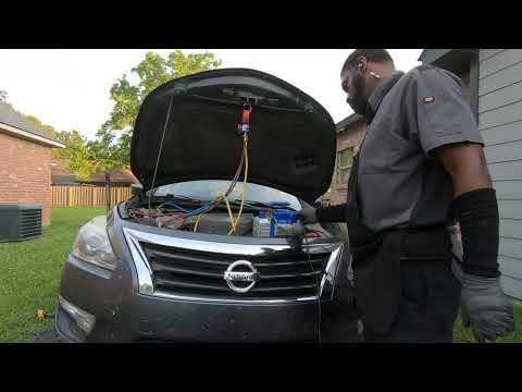 How to Replace the A/C Compressor on a 2013-2015 Nissan Altima (Trim: SL | Engine: Inline 4 2.5L)