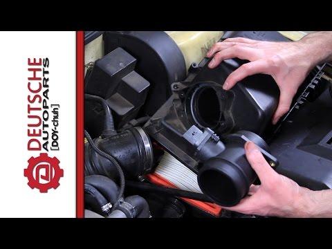 How to Replace a Mass Air Flow Sensor (MAF) on a 1.8T VW Engine (with engine codes AWP, AWW, AWD)