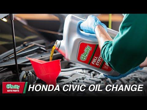 How to Change Engine Oil & Oil Filter on a 1992-2024 Honda Civic (0W-20 Full Synthetic) (Engine: Inline 4 2.0L)
