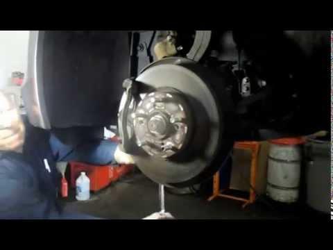 How to replace the front brakes and rotors on a 2010 Honda Accord