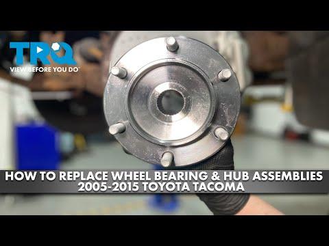 How to Replace Front Wheel Bearings on a 2005-2015 Toyota Tacoma (Trim: Base | Engine: Inline 4 2.7L)