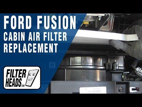 How to Replace Cabin Air Filter 2014 Ford Fusion | AQ1227