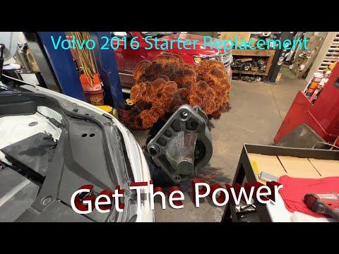 Volvo XC90 2016-2021 Starter motor Replacement