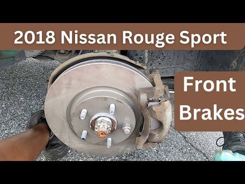 2017-2022 Nissan Rouge Sport Front Brake Pad &amp; Rotor Replacment