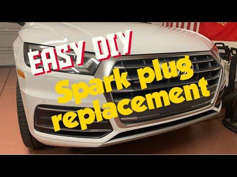 2018 Audi Q5 2.0T spark plug replacement