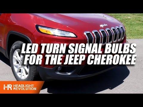 2014-2018 Jeep Cherokee LED Turn Signal Bulb Upgrade
