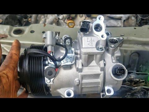 How To Replace Lexus Rx350 Ac Compressor | RX350 AC COMPRESSOR REPLACEMENT