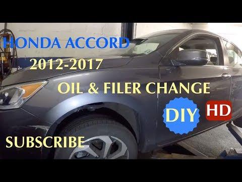 How to Change Engine Oil and Oil Filter on a 2010-2024 Honda Accord (Engine: V6 3.5L)