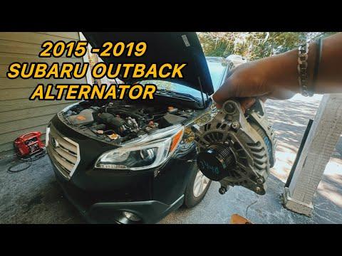 2015 - 2019 Subaru Outback 2.5L Alternator Replacement EASY ✅