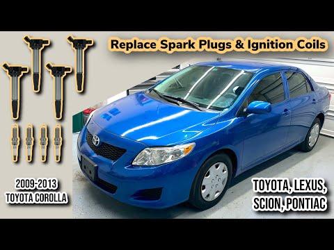 How To Replace Spark Plugs &amp; Ignition Coils Toyota Corolla 2009-2013