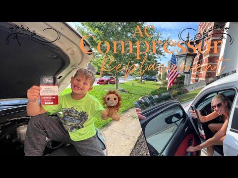 How to Replace the A/C Compressor on a 2018 GMC Yukon (R-134a System)