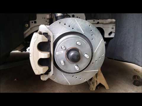 Ford Mustang Ecoboost Front Brake Pads and Rotors Replacement 2015-2018