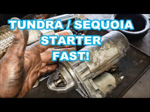 How to Replace the Starter Motor on a 2008-2021 Toyota Sequoia 5.7L V8 (Trim: Platinum | Engine: V8 5.7L | Body: Sport Utility)