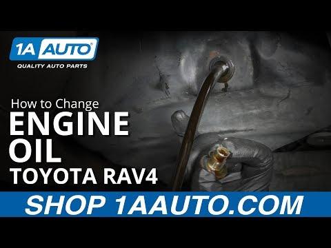 How to Change Engine Oil 05-16 Toyota RAV4