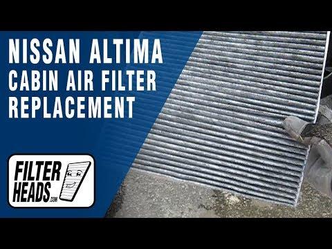 How to Replace Cabin Air Filter 2008 Nissan Altima | AQ1140C