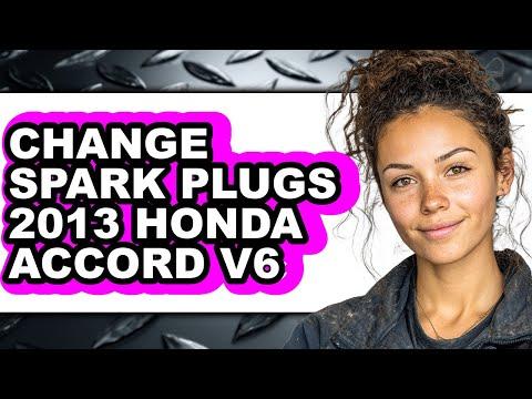 How to Replace Spark Plugs on a 2008-2017 Honda Accord V6
