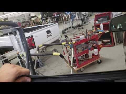 👉Dodge Durango How to remove rear / front door glass.