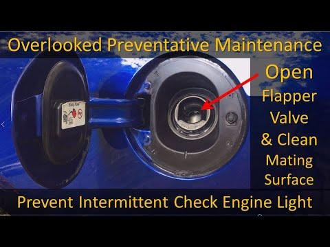 2019-2024 Cadillac XT4 Fuel Cap Troubleshooting: Inspect the Capless Filler (Engine: Inline 4 2.0L)