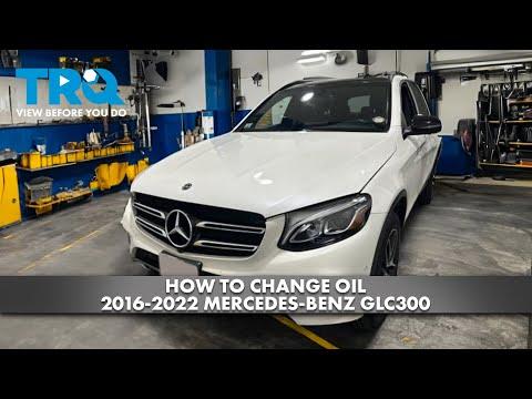 How to Change Oil 2016-2022 Mercedes-Benz GLC300