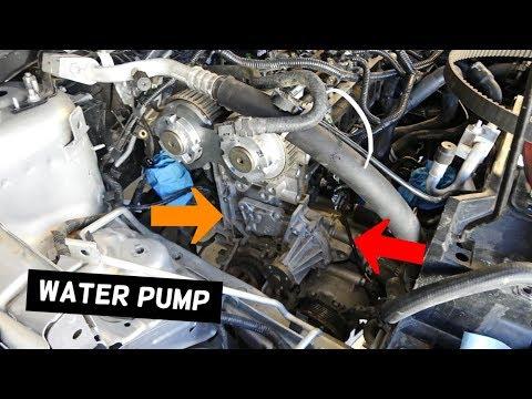 FORD FUSION ESCAPE FOCUS FIESTA WATER PUMP REPLACEMENT ECOBOOST