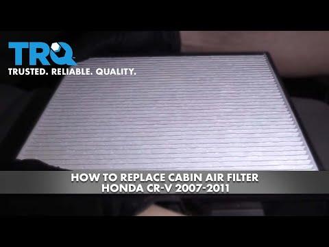 How to Replace Cabin Air FIlter Honda CR-V 2007-2011