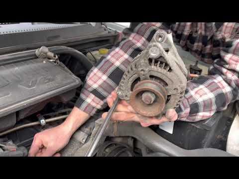 2008 Jeep Grand Cherokee Alternator replacement