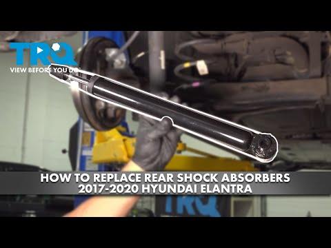 How to Replace Front Struts and Rear Shock Absorbers on a 2017-2020 Hyundai Elantra (Trim: Value Edition | Engine: Inline 4 2.0L)