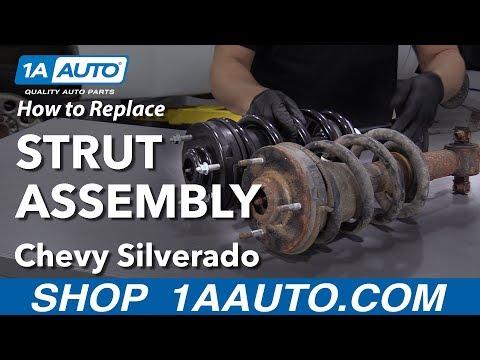 How to Replace Strut Assembly 07-13 Chevy Silverado